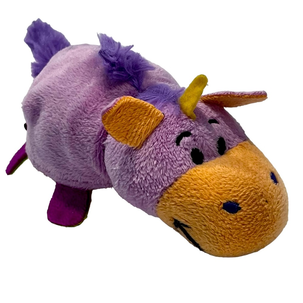 Mini Flipazoo Approx. 5" Purple Unicorn & Pink Dragon